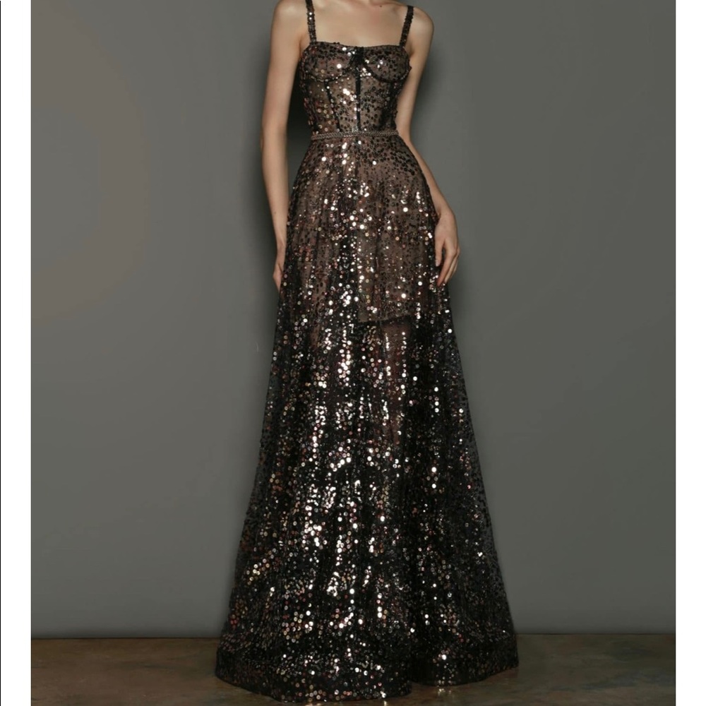 Bronx and Banco Midnight Noir Dress xs